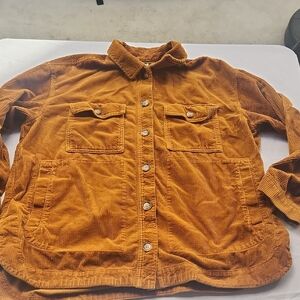 Madewell Mustard Corduroy Jacket